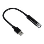 GloboStar® 81846 Διακοσμητικό Φωτιστικό Ειδικών Φωτορυθμικών Εφέ PARTY Disco LASER DC 5V με Καλώδιο Τροφοδοσίας USB Κόκκινο IP20 Μ1.4 x Π1.4 x Υ27cm - Image 2