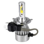 GloboStar® 82002 H4 C6 Line KIT Βασικού Φωτισμού Αυτοκινήτου & Φορτηγού 1st Generation Can-Bus Series LED CREE CXB COB 72W 7600lm DC 8-48V Αδιάβροχο IP65 Ψυχρό Λευκό 6000K - Image 5