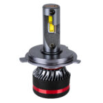 GloboStar® 82082 H4 HL Line KIT Βασικού Φωτισμού Αυτοκινήτου & Φορτηγού 3rd Generation Can-Bus Extreme Series LED CREE CXB COB 100W 24000lm DC 9-32V Αδιάβροχο IP67 Ψυχρό Λευκό 6000K