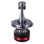 GloboStar® 82082 H4 HL Line KIT Βασικού Φωτισμού Αυτοκινήτου & Φορτηγού 3rd Generation Can-Bus Extreme Series LED CREE CXB COB 100W 24000lm DC 9-32V Αδιάβροχο IP67 Ψυχρό Λευκό 6000K - Image 2