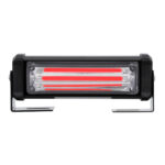 GloboStar® 85030 PRO Series ΣΕΤ 4 x Μπάρες Σήμανσης Οχήματος Πυροσβεστικής για Αυτοκίνητα & Φορτηγά 13 Προγραμμάτων Φωτισμού STROBE LED CREE CXB COB 36W DC 10-30V Αδιάβροχο IP65 Κόκκινο - Image 3