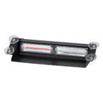 GloboStar® 85117 PRO Series Μπάρα Σήμανσης με Βεντούζες για Παρμπρίζ Οχήματος Αστυνομίας για Αυτοκίνητα & Φορτηγά 13 Προγραμμάτων Φωτισμού LED CREE CXB COB 18W DC 10-30V IP20 Κόκκινο & Μπλε - Image 3
