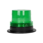 GloboStar® 85151 PRO Series Φάρος Σήμανσης Οχήματος Security - Ασφαλείας για Αυτοκίνητα & Φορτηγά STROBE LED 10W DC 12-24V Αδιάβροχος IP65 Πράσινο - Image 2