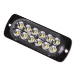 GloboStar® 85263 PRO Series Μπάρα Σήμανσης Οχήματος Ασθενοφόρου για Αυτοκίνητα & Φορτηγά Φωτισμού STROBE LED SMD 3030 12W DC 12-24V Αδιάβροχη IP65 Ψυχρό Λευκό 6000K - Image 2