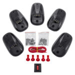 GloboStar® 85304 Πακέτο 5 Τεμάχια Φώτα Όγκου Οροφής - Running Lights για Αυτοκίνητα - SUV - Αγροτικά LED SMD 3030 12W 1200lm DC 12V με Διακόπτη On/Off Αδιάβροχα IP65 5x Ψυχρό Λευκό 6000K - Image 8