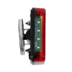 GloboStar® 85339 Ζευγάρι Ασύρματα Επαναφορτιζόμενα Φανάρια για Τρέιλερ LED 150W με Μαγνήτη & Επαναφορτιζόμενη Μπαταρία 2000mAh - Ασύρματος Πομπός & Δέκτης RF 2.4Ghz - Κόκκινο - Πορτοκαλί - Λευκό - Αδιάβροχα IP65 - Μ11 x Π11 x Υ5cm - 1 Χρόνο Εγγύηση - Image 4