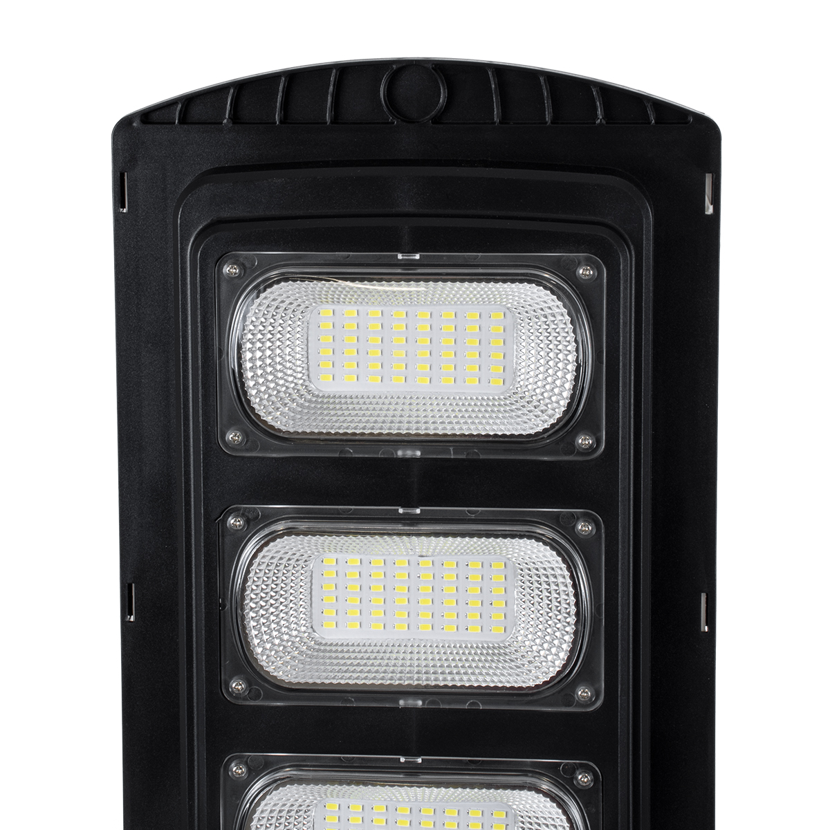 GloboStar® STREETA 85345 Professional LED Solar Street Light Αυτόνομο Ηλιακό Φωτιστικό Δρόμου 150W 1500lm 240 x LED SMD 5730 με Ενσωματωμένο Φωτοβολταϊκό Panel 6V 18W & Επαναφορτιζόμενη Μπαταρία Li-ion 3.2V 20000mAh με Αισθητήρα Ημέρας-Νύχτας & PIR Αισθητήρα Κίνησης - Αδιάβροχο IP65 - Ψυχρό Λευκό 6000K - Μ25 x Π6 x Υ83cm - 2 Years Warranty - Image 5