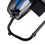 GloboStar® SOLARO-FAN 85351 Solar Fan Αυτόνομος Ηλιακός Επιδαπέδιος Ανεμιστήρας 25W 2 Λειτουργιών Ρεύματος με AC 220-240V ή με Φωτοβολταϊκό Panel 9V 12W & Επαναφορτιζόμενη Μπαταρία Li-ion 7.4V 4400mAh - 12 Ταχύτητες - Ενσωματωμένο USB 2.0 Charger Συσκευών - IP20 - Μ42 x Π20 x Υ35cm - Μαύρο & Μπλε - 2 Years Warranty - Image 6