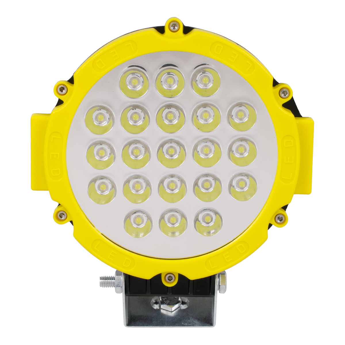 GloboStar® 85411 PRO Series Προβολέας Εργασίας Κίτρινος - Working Light για Αυτοκίνητα & Φορτηγά LED CREE XBD 63W 6300lm DC 10-30V Αδιάβροχος IP65 Ψυχρό Λευκό 6000K - Image 2