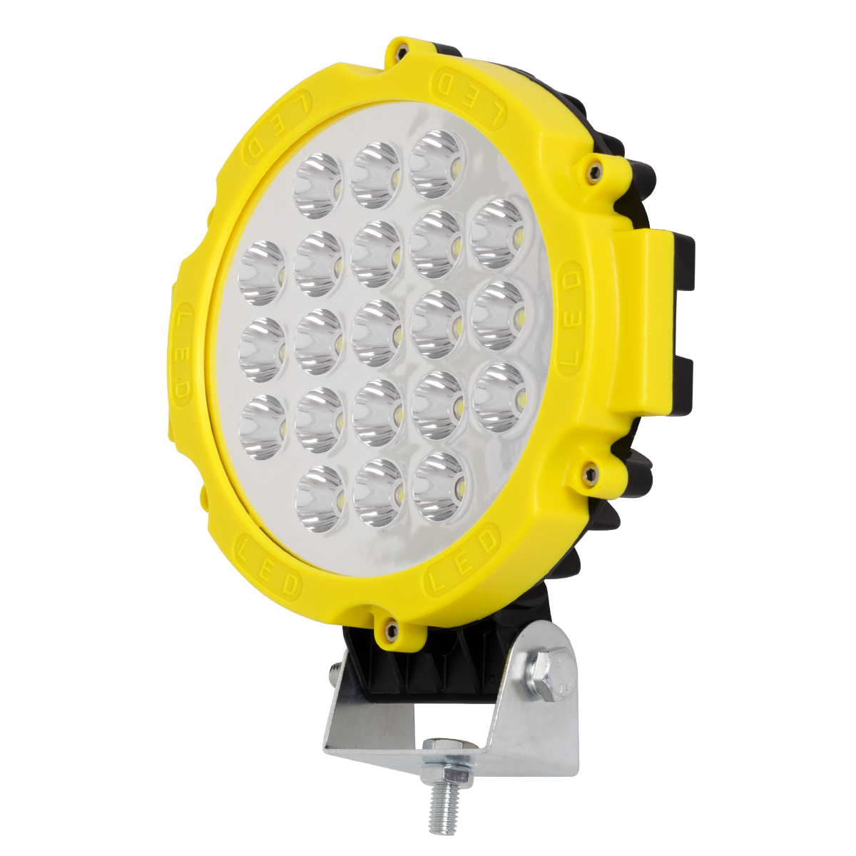 GloboStar® 85411 PRO Series Προβολέας Εργασίας Κίτρινος - Working Light για Αυτοκίνητα & Φορτηγά LED CREE XBD 63W 6300lm DC 10-30V Αδιάβροχος IP65 Ψυχρό Λευκό 6000K - Image 3