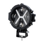 GloboStar® 85416 Vehicle & JEEP Work Lights - Φώτα Εργασίας για Οχήματα και JEEP με X Light DRL & Φλας LED High Power 45W 4500lm DC 9-36V Αδιάβροχo IP68 Πορτοκαλί & Ψυχρό Λευκό 6000K M17.5 x Π8.5 x Υ20cm - Image 2