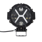 GloboStar® 85416 Vehicle & JEEP Work Lights - Φώτα Εργασίας για Οχήματα και JEEP με X Light DRL & Φλας LED High Power 45W 4500lm DC 9-36V Αδιάβροχo IP68 Πορτοκαλί & Ψυχρό Λευκό 6000K M17.5 x Π8.5 x Υ20cm - Image 3