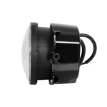 GloboStar® 85418 Σετ 2 x Προβολείς Ομίχλης JEEP WRANGLER - MERCEDES BENZ G CLASS - LAND ROVER DEFENDER - HAMMER H1-H2 - 4'' Ιντσών με Ring Light DRL LED CREE CXB COB 100W 7500lm DC 12V Αδιάβροχοι IP66 Ψυχρό Λευκό 6000K - Image 3