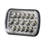 GloboStar® 85421 Φανάρι JEEP WRANGLER Βασικού Φωτισμού H4 H/L LED CREE CXB COB 45W 4500lm DC 9-80V Αδιάβροχο IP67 Ψυχρό Λευκό 6000K Μ17 x Π11 x Υ5.5cm - Image 2