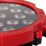 GloboStar® 85422 Vehicle & Forklift Work Lights - Φώτα Εργασίας για Οχήματα Περονοφόρα - Κλάρκ LED 45W DC 9-80V Αδιάβροχο IP67 Μαύρο Κόκκινο Μ20 x Π18 x Υ5cm - Image 6