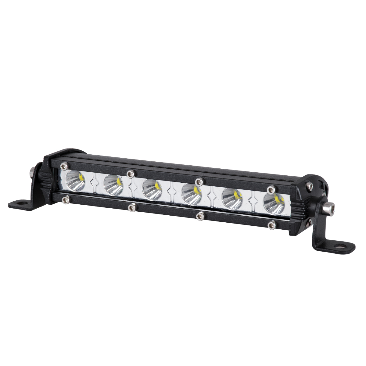 GloboStar® 85450 PRO Series Μπάρα Ίσια - Straight - DRL για Αυτοκίνητα & Φορτηγά LED CREE XBD 18W 1800lm DC 10-30V Αδιάβροχη IP65 Ψυχρό Λευκό 6000K - Image 2