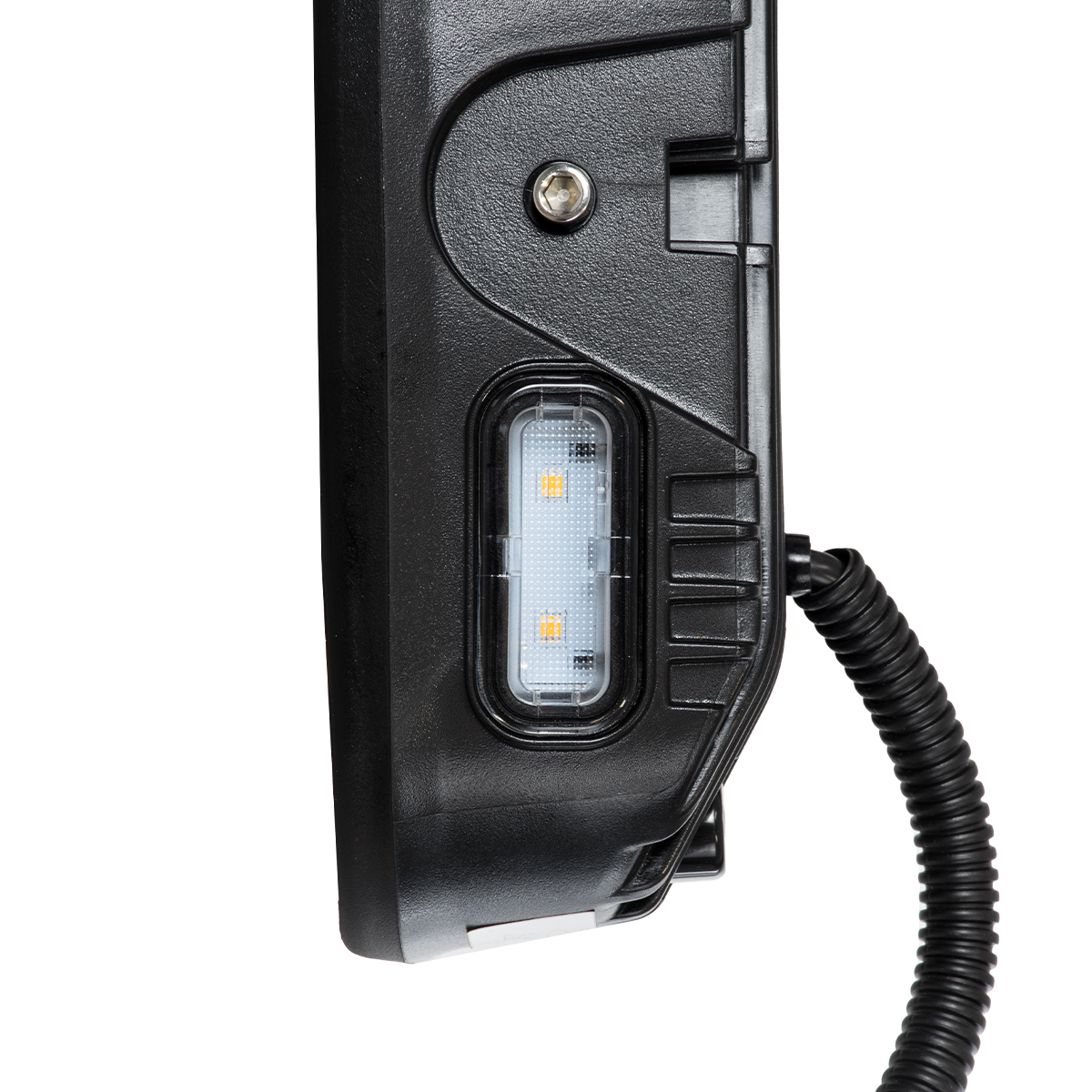 GloboStar® 85455 E57 Mark Σετ 2 x Φανάρια για TOYOTA & UNIVERSAL FORKLIFT Βασικού Φωτισμού για Οχήματα Περονοφόρα - Κλάρκ με Φλας LED 40W DC 10-80V Αδιάβροχα IP6K9K Πορτοκαλί & Ψυχρό Λευκό 6000K Μ20 x Π8 x Υ12cm - Image 6