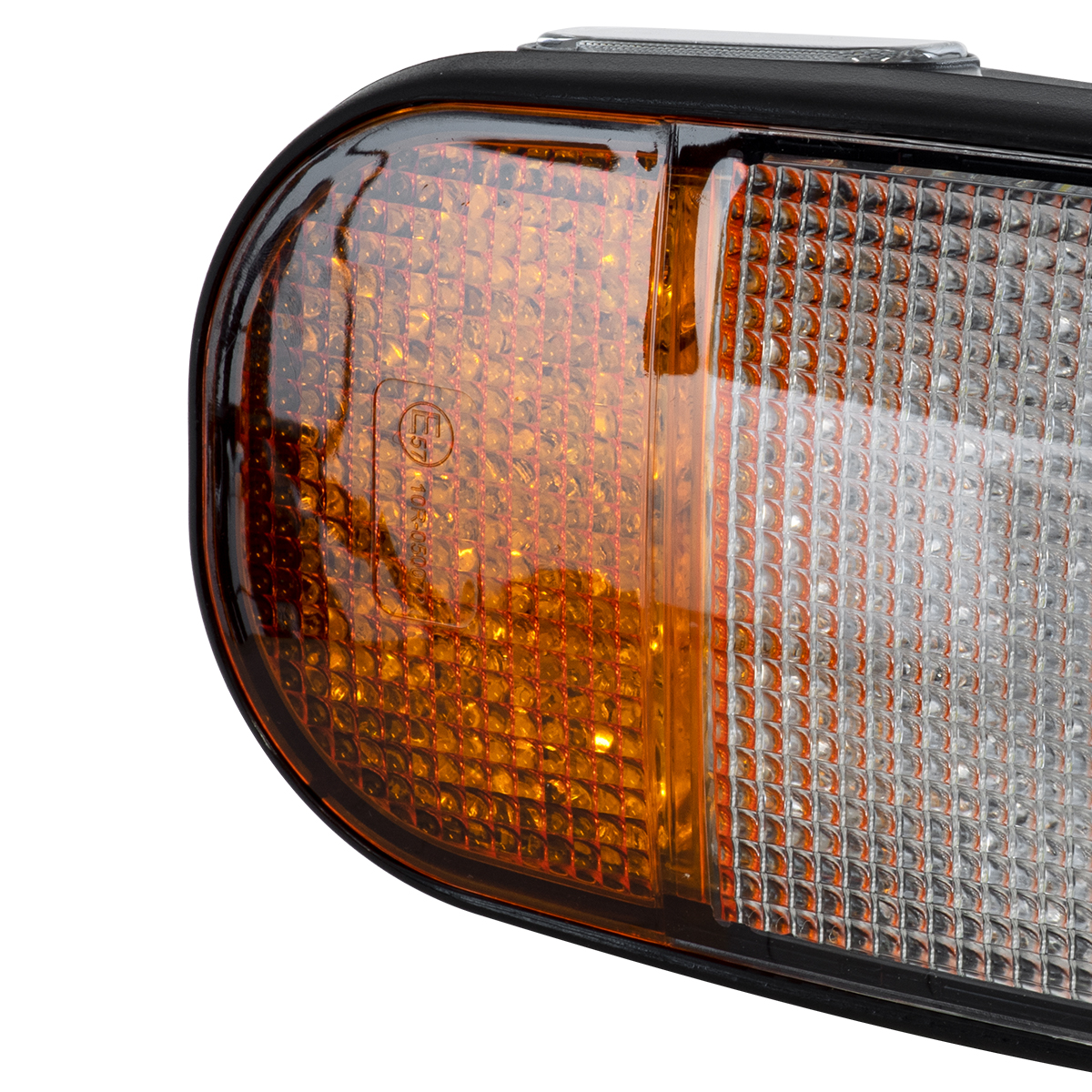 GloboStar® 85455 E57 Mark Σετ 2 x Φανάρια για TOYOTA & UNIVERSAL FORKLIFT Βασικού Φωτισμού για Οχήματα Περονοφόρα - Κλάρκ με Φλας LED 40W DC 10-80V Αδιάβροχα IP6K9K Πορτοκαλί & Ψυχρό Λευκό 6000K Μ20 x Π8 x Υ12cm - Image 7