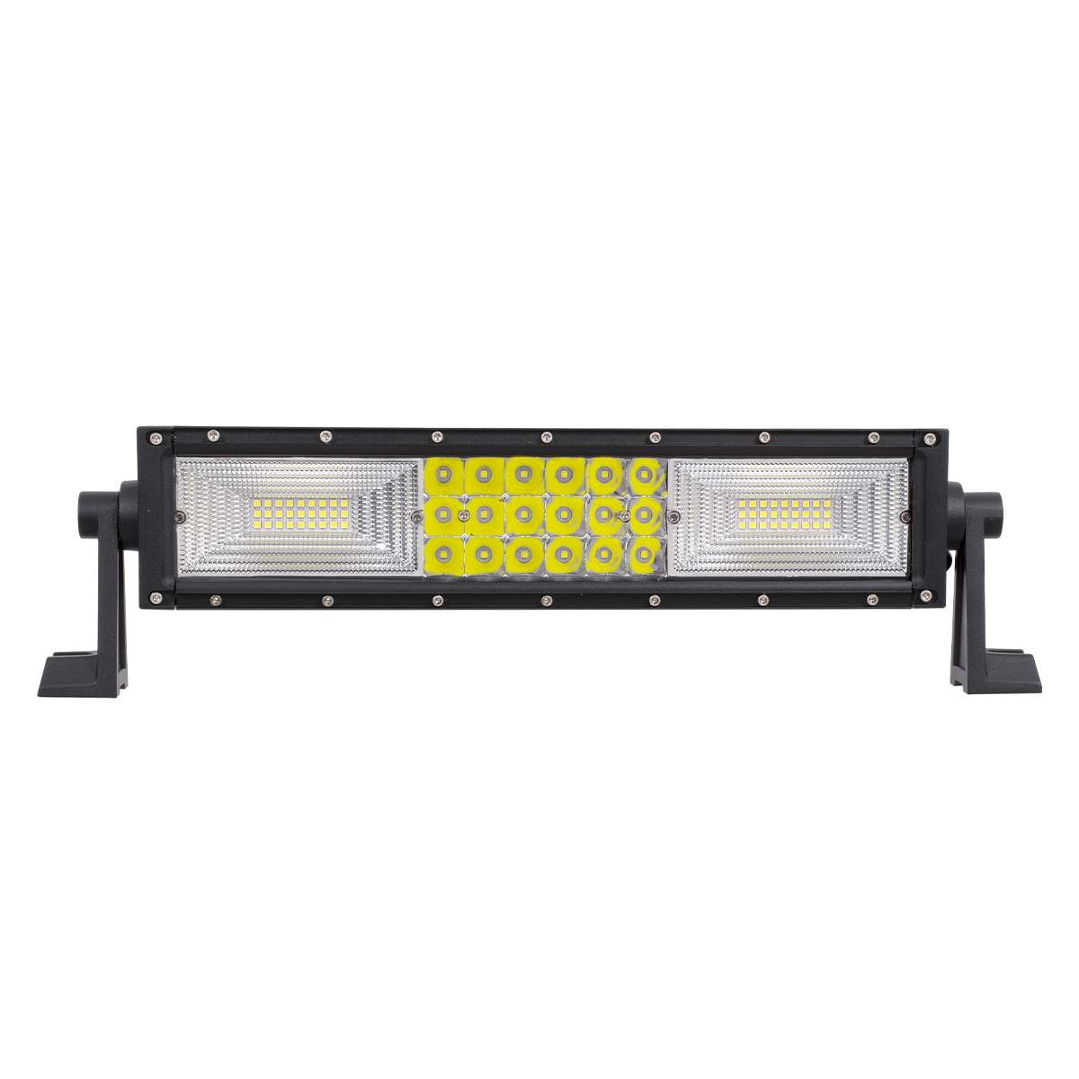 GloboStar® 85481 PRO Series Μπάρα Ίσια - Straight TRI-ROW 7D για Αυτοκίνητα & Φορτηγά LED CREE XBD 162W 16200lm 15° & 60° DC 10-30V Αδιάβροχη IP65 Ψυχρό Λευκό 6000K - Image 3