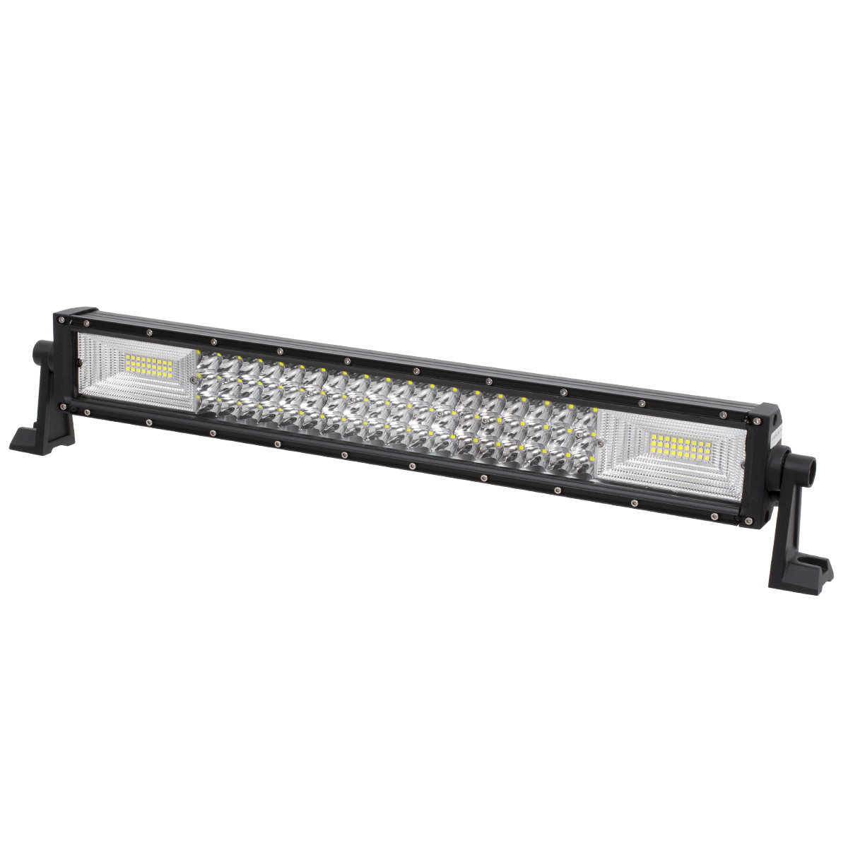 GloboStar® 85482 PRO Series Μπάρα Ίσια - Straight TRI-ROW 7D για Αυτοκίνητα & Φορτηγά LED CREE XBD 270W 27000lm 15° & 60° DC 10-30V Αδιάβροχη IP65 Ψυχρό Λευκό 6000K - Image 2