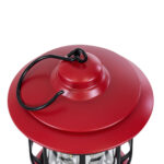 GloboStar® 85694 Αυτόνομο Επαναφορτιζόμενο Φανάρι Camping LED 5W USB 2.0 με Επαναφορτιζόμενη Μπαταρία 1 x 18650 2000mAh Li-ion - IP20 - Dimmable - Κόκκινο με Διάφανο Γυαλί - Θερμό Λευκό 3000K Φ12 x Υ17cm - Image 5