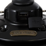 GloboStar® 85695 Αυτόνομο Φανάρι Camping LED 4W USB 2.0 με Επαναφορτιζόμενη Μπαταρία 1 x 18650 2000mAh Li-ion Power Bank IP20 Dimmable Μαύρο με Διάφανο Γυαλί CCT Εναλλαγή Φωτισμού μέσω On/Off All In One Ψυχρό 6000K+Φυσικό 4500K+Θερμό 2700K Φ13.5 x Υ17.5cm - Image 9