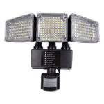 GloboStar® 85711 Αυτόνομος Ηλιακός Προβολέας με Τρεις Περιστρεφόμενες Κεφαλές LED SMD 2835 50W 2500lm με Ενσωματωμένη Μπαταρία 3400mAh - Φωτοβολταϊκό Πάνελ με Αισθητήρα Ημέρας-Νύχτας - PIR Αισθητήρα Κίνησης Αδιάβροχο IP65 Ψυχρό Λευκό 6000K - Image 7