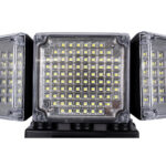 GloboStar® 85711 Αυτόνομος Ηλιακός Προβολέας με Τρεις Περιστρεφόμενες Κεφαλές LED SMD 2835 50W 2500lm με Ενσωματωμένη Μπαταρία 3400mAh - Φωτοβολταϊκό Πάνελ με Αισθητήρα Ημέρας-Νύχτας - PIR Αισθητήρα Κίνησης Αδιάβροχο IP65 Ψυχρό Λευκό 6000K - Image 9