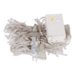 85800 Διακοσμητική Κουρτίνα 3 x 2 Μέτρα με Controller 8 Προγραμμάτων Φωτισμού - Επεκτεινόμενη 240 LED 6W AC 230V με Διάφανο Καλώδιο & Πρίζα Schuko IP20 Θερμό Λευκό 3000K Μ3 x Υ2m - Image 2