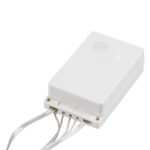 85801 Διακοσμητική Κουρτίνα 3 x 2 Μέτρα με Controller 8 Προγραμμάτων Φωτισμού - Επεκτεινόμενη 240 LED 6W AC 230V με Διάφανο Καλώδιο & Πρίζα Schuko IP20 Ψυχρό Λευκό 6000K Μ3 x Υ2m - Image 4