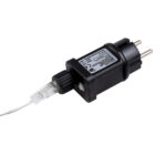 85804 Διακοσμητική Κουρτίνα 3 x 3 Μέτρα με Controller 8 Προγραμμάτων Φωτισμού - Επεκτεινόμενη 300 LED 6W AC 230V με Διάφανο Καλώδιο & Πρίζα Schuko Αδιάβροχη IP44 Ψυχρό Λευκό 6000K Μ3 x Υ3m - Image 4