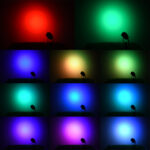 GloboStar® 85814 Προβολάκι Κήπου Καρφωτό - Δαπέδου COB LED 10W 1000lm 35° AC 230V με Smart App & Ασύρματο Χειριστήριο IR Αδιάβροχο IP66 Πολύχρωμο RGB Dimmable - Image 9