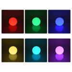 GloboStar® 85824 Ακρυλικό Φωτιστικό Μπάλα Εξωτερικού Χώρου - Πισίνας LED Globe 5W Φ24 Επαναφορτιζόμενο Μπαταρίας με Καλώδιο USB - Φορτιστή και Ασύρματο Χειριστήριο IR Αδιάβροχο IP65 Πολύχρωμο RGBW - Image 5