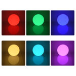 GloboStar® 85825 Ακρυλικό Φωτιστικό Μπάλα Εξωτερικού Χώρου - Πισίνας LED Globe 10W Φ40 Επαναφορτιζόμενο Μπαταρίας με Καλώδιο USB - Φορτιστή και Ασύρματο Χειριστήριο IR Αδιάβροχο IP65 Πολύχρωμο RGBW - Image 5