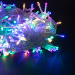 85835 Διακοσμητική Γιρλάντα 13 Μέτρα με Controller 8 Προγραμμάτων Εναλλαγών Φωτισμού - Επεκτεινόμενη 100 LED 3.6W AC 230V με Διάφανο Καλώδιο & Πρίζα Schuko Αδιάβροχη IP44 RGB Μ13m - Image 5