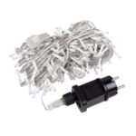 85838 Διακοσμητική Γιρλάντα 23 Μέτρα με Controller 8 Προγραμμάτων Εναλλαγών Φωτισμού - Επεκτεινόμενη 200 LED 3.6W AC 230V με Διάφανο Καλώδιο & Πρίζα Schuko Αδιάβροχη IP44 RGB Μ23m - Image 2