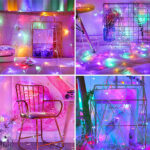 85838 Διακοσμητική Γιρλάντα 23 Μέτρα με Controller 8 Προγραμμάτων Εναλλαγών Φωτισμού - Επεκτεινόμενη 200 LED 3.6W AC 230V με Διάφανο Καλώδιο & Πρίζα Schuko Αδιάβροχη IP44 RGB Μ23m - Image 6