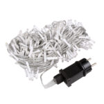 85839 Διακοσμητική Γιρλάντα 33 Μέτρα με Controller 8 Προγραμμάτων Εναλλαγών Φωτισμού - Επεκτεινόμενη 300 LED 3.6W AC 230V με Διάφανο Καλώδιο & Πρίζα Schuko Αδιάβροχη IP44 Θερμό Λευκό 3000K Μ33m - Image 2