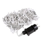 85841 Διακοσμητική Γιρλάντα 33 Μέτρα με Controller 8 Προγραμμάτων Εναλλαγών Φωτισμού - Επεκτεινόμενη 300 LED 3.6W AC 230V με Διάφανο Καλώδιο & Πρίζα Schuko Αδιάβροχη IP44 RGB Μ33m - Image 2