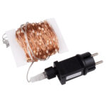 85845 Διακοσμητική Γιρλάντα 32 Μέτρα με Controller 8 Προγραμμάτων Εναλλαγών Φωτισμού - 300 LED 3.6W AC 230V με Χάλκινο Καλώδιο & Πρίζα Schuko Αδιάβροχη IP44 Θερμό Λευκό 3000K Μ32m - Image 2
