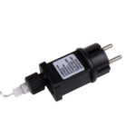 85845 Διακοσμητική Γιρλάντα 32 Μέτρα με Controller 8 Προγραμμάτων Εναλλαγών Φωτισμού - 300 LED 3.6W AC 230V με Χάλκινο Καλώδιο & Πρίζα Schuko Αδιάβροχη IP44 Θερμό Λευκό 3000K Μ32m - Image 3