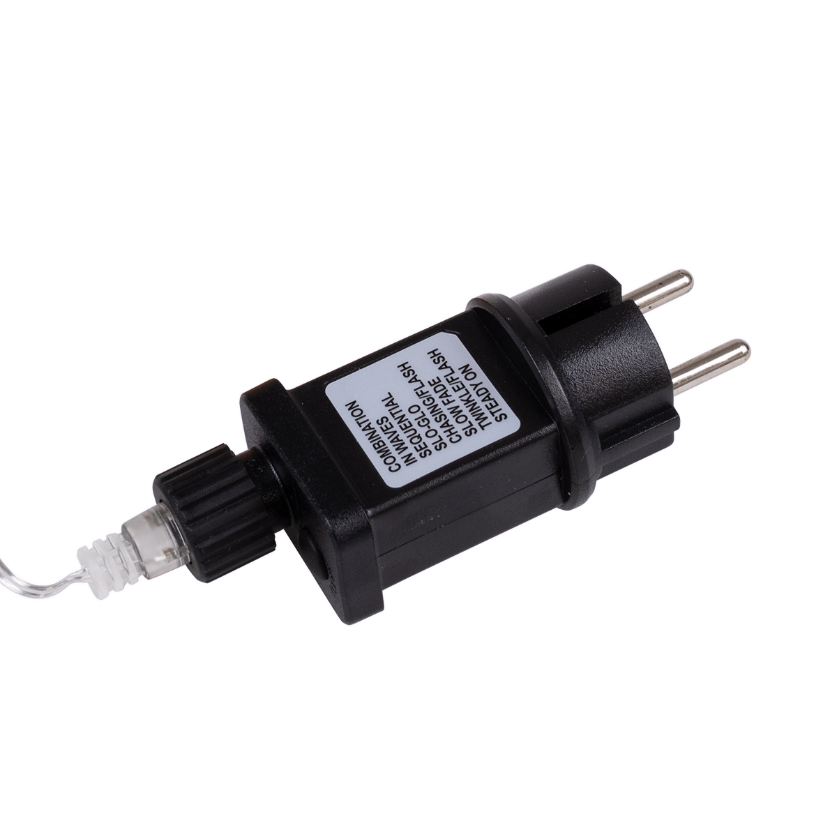 85845 Διακοσμητική Γιρλάντα 32 Μέτρα με Controller 8 Προγραμμάτων Εναλλαγών Φωτισμού - 300 LED 3.6W AC 230V με Χάλκινο Καλώδιο & Πρίζα Schuko Αδιάβροχη IP44 Θερμό Λευκό 3000K Μ32m - Image 3