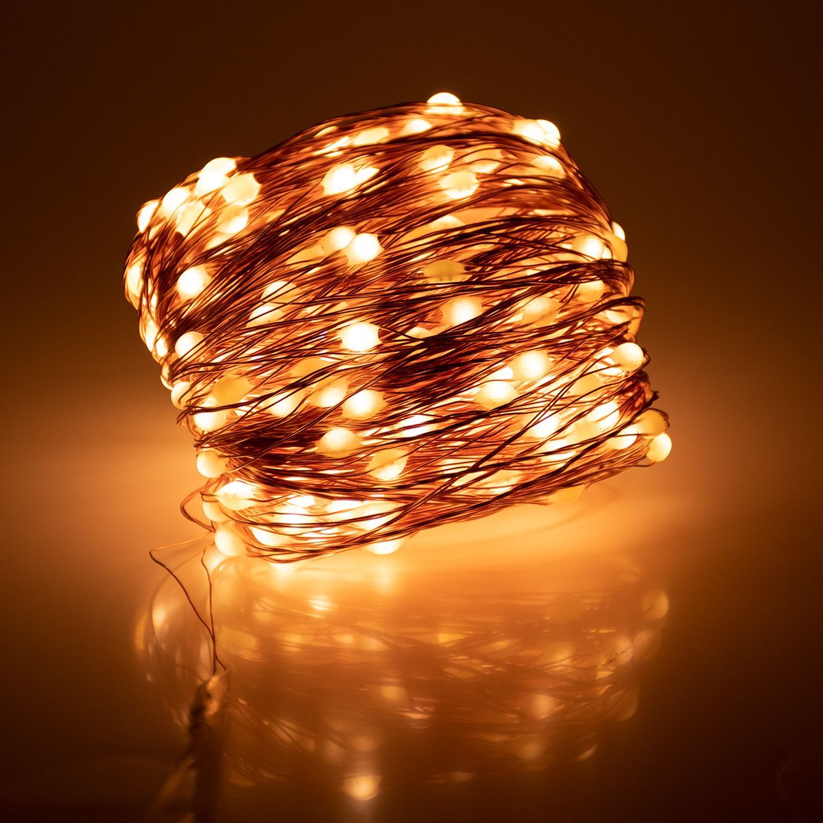 85845 Διακοσμητική Γιρλάντα 32 Μέτρα με Controller 8 Προγραμμάτων Εναλλαγών Φωτισμού - 300 LED 3.6W AC 230V με Χάλκινο Καλώδιο & Πρίζα Schuko Αδιάβροχη IP44 Θερμό Λευκό 3000K Μ32m - Image 4