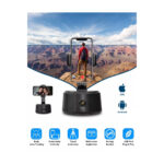 GloboStar® 86005 Following Face Auto Tracking Live Steaming Mobile Stand - Βάση Κινητού με Ανιχνευτή Κίνησης & Βάση για Τρίποδο - Μαύρο - Image 13