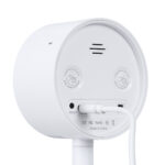 GloboStar® 86006 Rechargeable Table Camera WiFi HD 1080P 160° 1500mAh Two Way Audio Motion Detection & Digital Clock - Επαναφορτιζόμενη Επιτραπέζια Κάμερα WiFi HD 1080P 160° 1500mAh Διπλή Κατέυθυνση Ομιλίας Ανιχνευτή Κίνησης & Ψηφιακό Ρολόι - Λευκό - Image 8