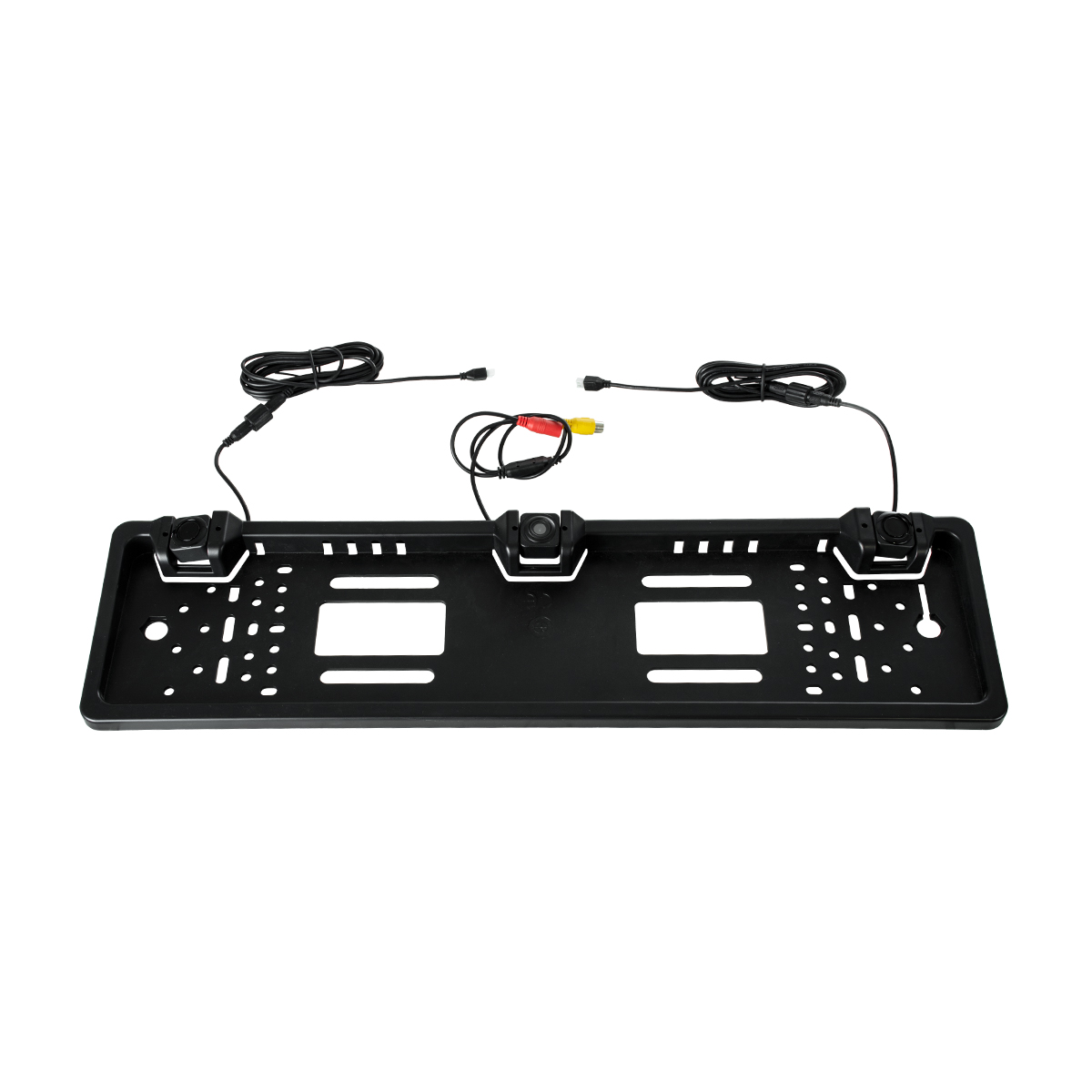 GloboStar® 86011 Σύστημα Παρκαρίσματος 170° σε Πλαίσιο Πινακίδας με 2 Αισθητήρες, 1 Night Vision Κάμερα με Parking Lines & Οθόνη 4.3 inch LCD 1080p CMOS Signal DC 12V Μ11.5 x Π7.5 x Υ2.4cm - 2 Χρόνια Εγγύηση - Image 3