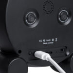 GloboStar® 86016 Rechargeable Table Camera 2MP WiFi HD 1080P 120° 5000mAh Two Way Audio Motion Detection & Digital Clock - Επαναφορτιζόμενη Επιτραπέζια Κάμερα 2MP WiFi HD 1080P 120° 5000mAh Διπλή Κατέυθυνση Ομιλίας Ανιχνευτή Κίνησης Ψηφιακό Ρολόι - Μαύρο - Image 7