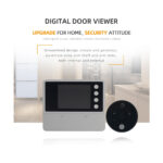 GloboStar® 86017 Ψηφιακή Έξυπνη Camera Εξώπορτας 90° Μοιρών με Έγχρωμη Οθόνη 2.8" Inches - Νυχτερινή Όραση με LED IR - Κουδούνι - Εσωτερική Μνήμη Αποθήκευσης - Λειτουργεί με 4 Μπαταρίες AAA - Image 12