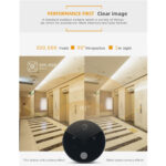 GloboStar® 86017 Ψηφιακή Έξυπνη Camera Εξώπορτας 90° Μοιρών με Έγχρωμη Οθόνη 2.8" Inches - Νυχτερινή Όραση με LED IR - Κουδούνι - Εσωτερική Μνήμη Αποθήκευσης - Λειτουργεί με 4 Μπαταρίες AAA - Image 13