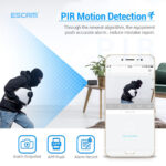 GloboStar® 86019 Επαναφορτιζόμενη Επιτραπέζια/Τοίχου IP Camera 1080P WiFi 75° Μοιρών - 6200mAh - Νυχτερινή Όραση με LED IR - Διπλή Κατέυθυνση Ομιλίας - Ανιχνευτή Κίνησης - Νυχτερινή Λήψη - Θέση SD Κάρτας Max 128GB - 25 Μέρες Stand By - Image 13